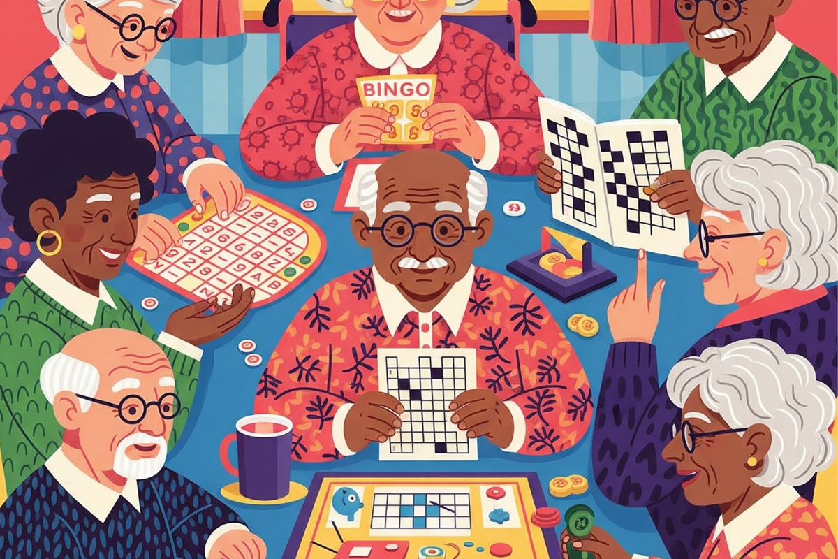Beyond Sudoku: Fun Cognitive Challenges to Spark and Strengthen Senior Minds with Creative Games